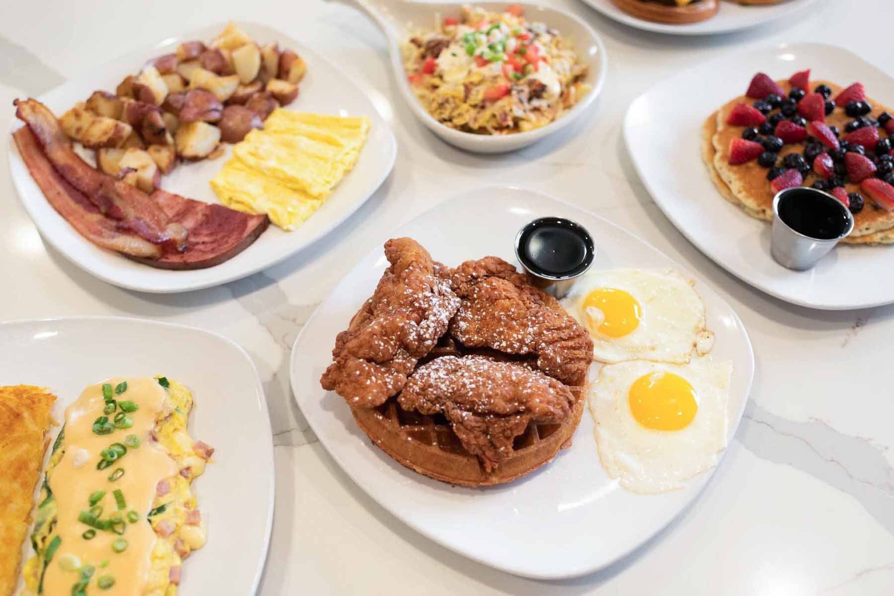 Order Catering for your next event. Breakfast and lunch plates for every occasion at Jimmy's Egg.